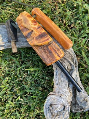 Fatwood Fire Steel - Character 5/16"